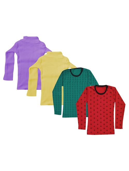 girls printed regular top combo - 18755852 - Very Small Image - 1