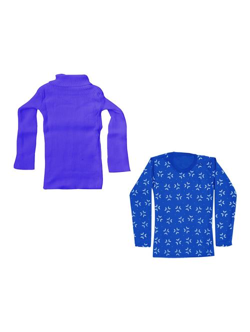 girls printed regular top combo - 18755856 - Very Small Image - 1