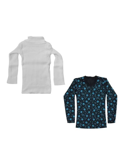 girls printed regular top combo - 18755868 - Very Small Image - 1