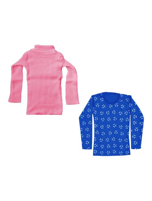 girls printed regular top combo - 18755967 - Very Small Image - 1