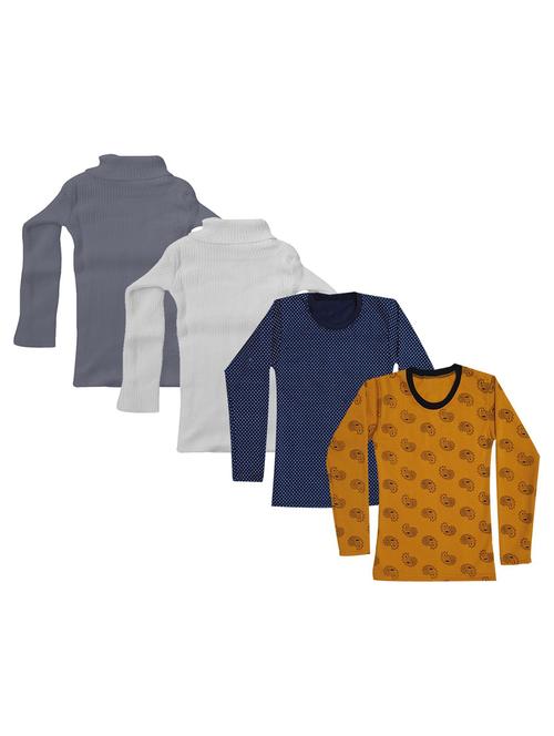 girls printed regular top combo - 18756056 - Very Small Image - 1