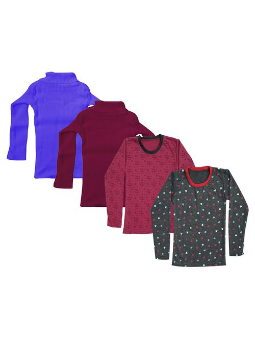 girls winter wear combo pack of tops - 18756141 - Very Small Image - 1