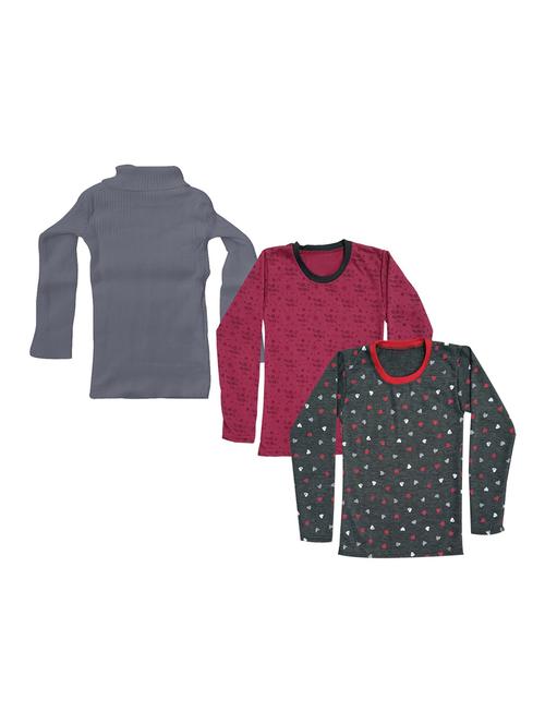 girls winter wear combo pack of tops - 18756219 - Very Small Image - 1