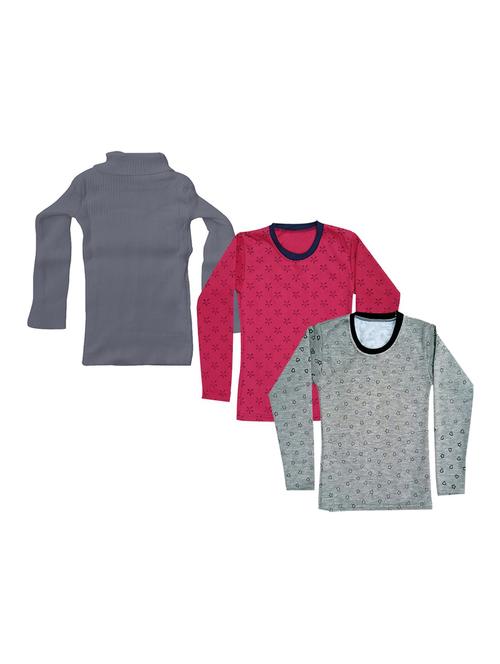 girls winter wear combo pack of tops - 18756257 - Very Small Image - 1