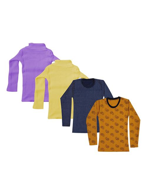 girls printed regular top combo - 18756331 - Very Small Image - 1