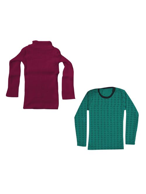 girls winter wear combo pack of tops - 18756384 - Very Small Image - 1