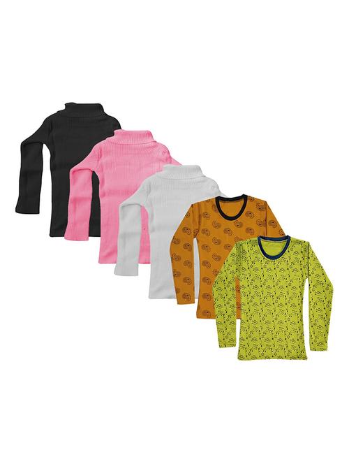 girls printed regular top combo - 18756395 - Very Small Image - 1