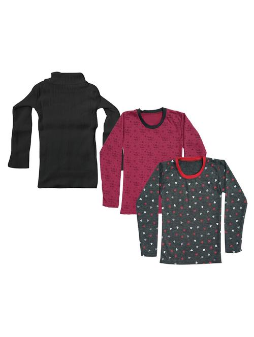 girls winter wear combo pack of tops - 18756451 - Very Small Image - 1