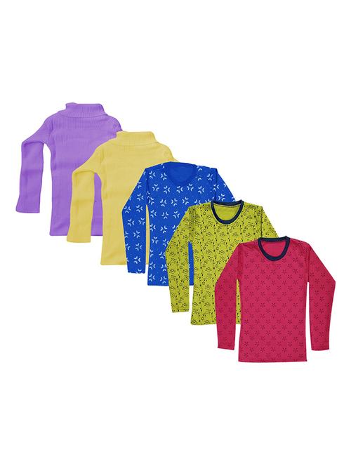girls printed regular top combo - 18756476 - Very Small Image - 1