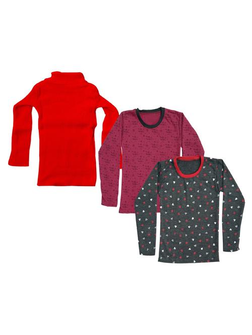 girls winter wear combo pack of tops - 18756495 - Very Small Image - 1
