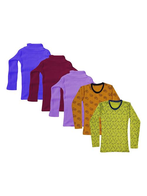 girls printed regular top combo - 18756526 - Very Small Image - 1