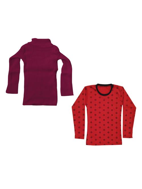 girls winter wear combo pack of tops - 18756531 - Very Small Image - 1