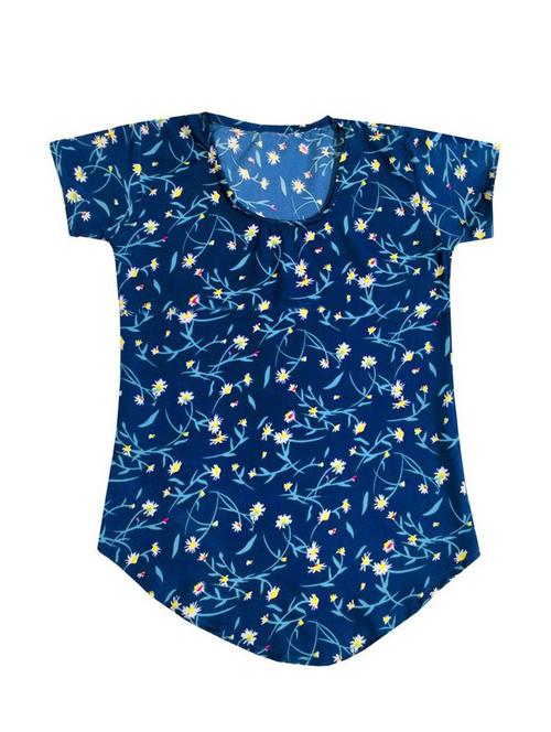 girls round neck printed regular top - 18756857 - Very Small Image - 1