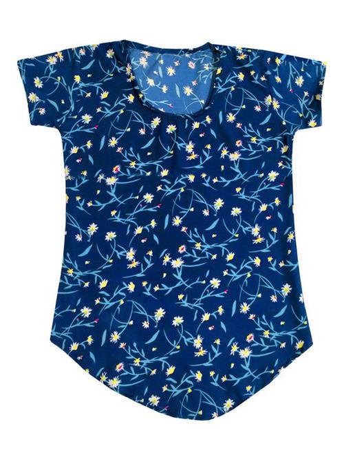 girls round neck printed regular top - 18756936 - Very Small Image - 1