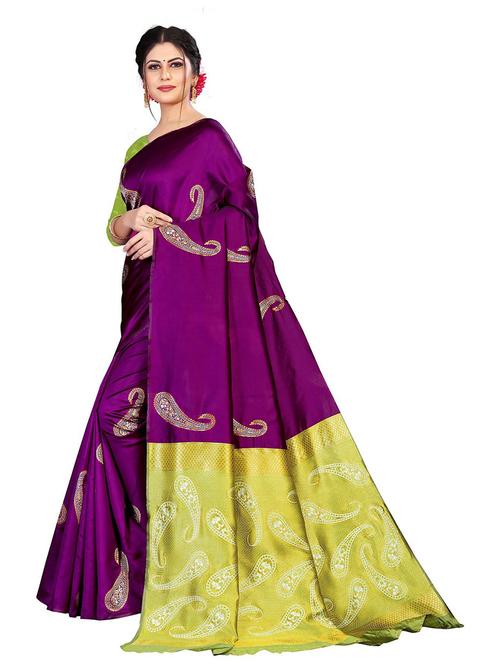 multi coloured kanjivaram saree - 18758280 - Very Small Image - 1