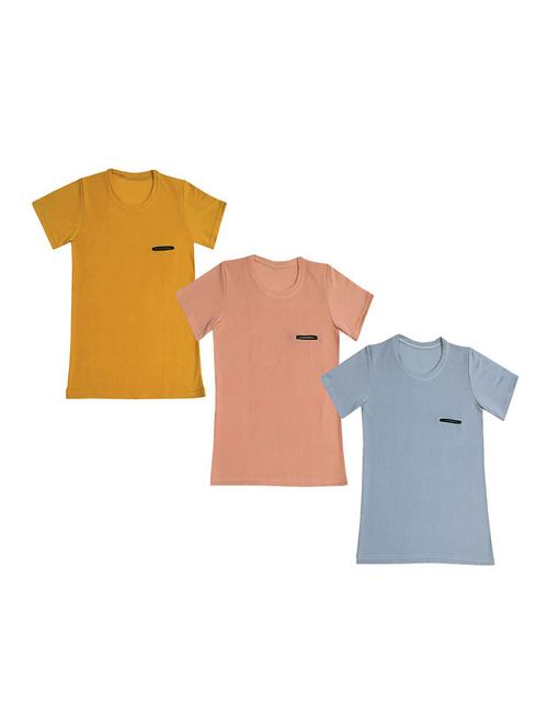 multi colored polyester combo t-shirt - 18759094 - Very Small Image - 1