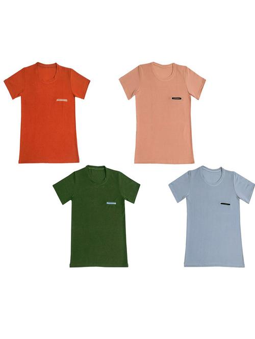 multi colored polyester combo t-shirt - 18759107 - Very Small Image - 1