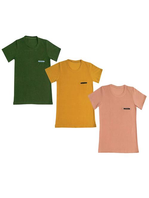boys round neck t-shirts combo - 18759136 - Very Small Image - 1