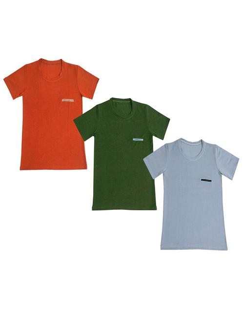boys round neck t-shirts combo - 18759160 - Very Small Image - 1