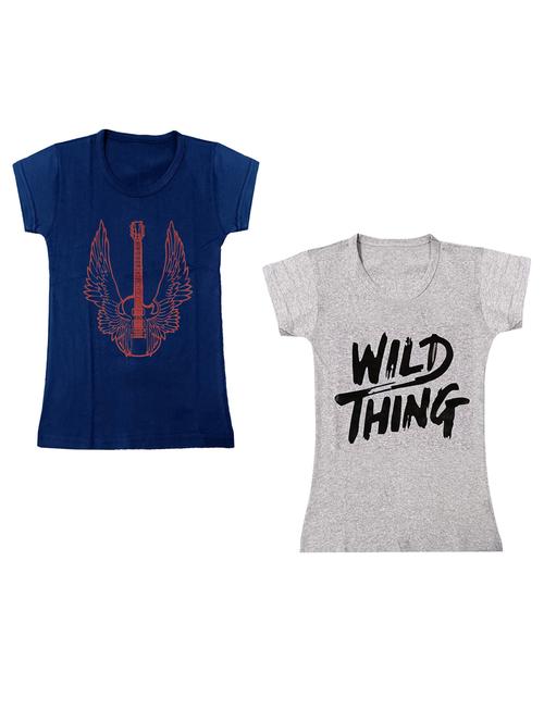 boys combo round neck t-shirt - 18759442 - Very Small Image - 1