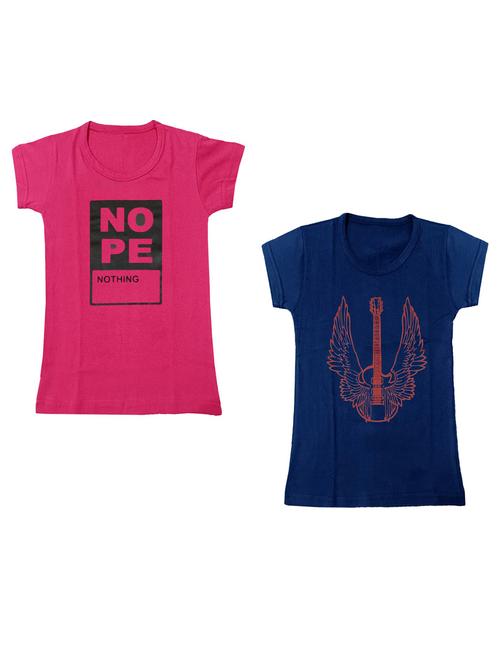 boys combo round neck t-shirt - 18759444 - Very Small Image - 1