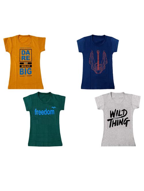 boys round neck combo t shirt - 18759498 - Very Small Image - 1