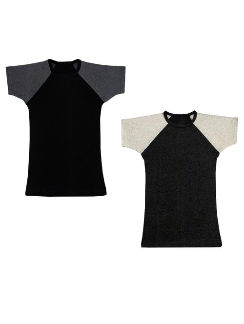 boys round neck t-shirt combo - 18759545 - Very Small Image - 1