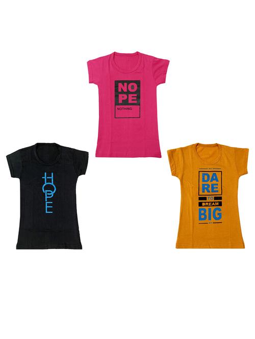 boys round neck t-shirt combo - 18759586 - Very Small Image - 1