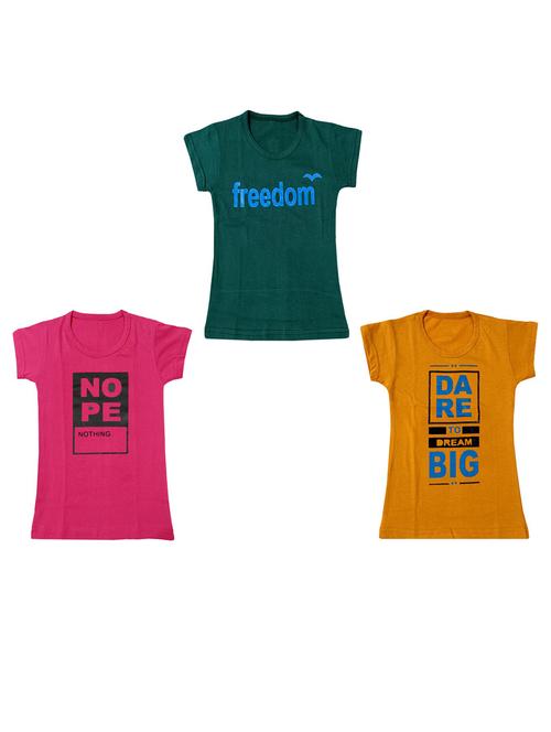 boys round neck t-shirt combo - 18759651 - Very Small Image - 1