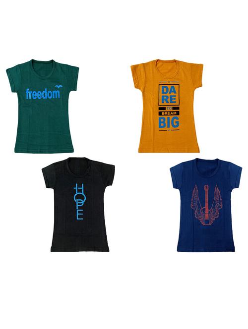 boys round neck t-shirt combo - 18759675 - Very Small Image - 1