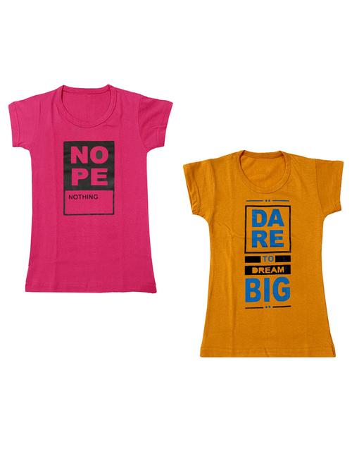 boys round neck t-shirt combo - 18759699 - Very Small Image - 1
