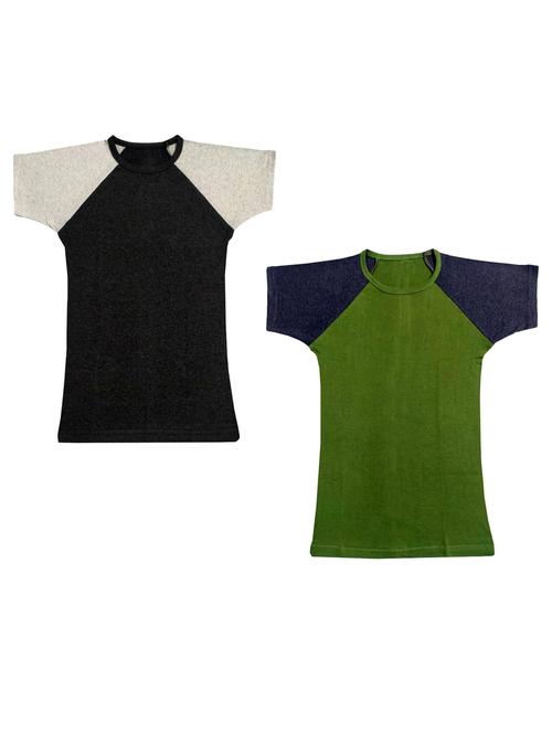 boys round neck t-shirt combo - 18759751 - Very Small Image - 1