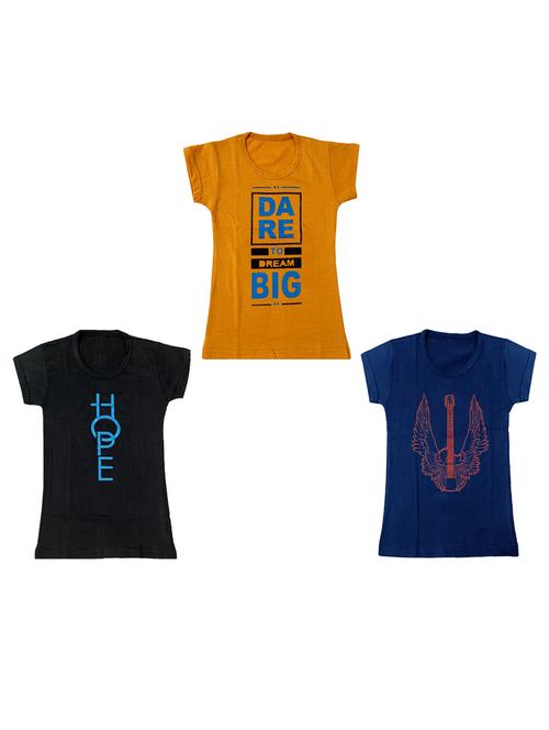 boys round neck printed t-shirts combo - 18759771 - Very Small Image - 1