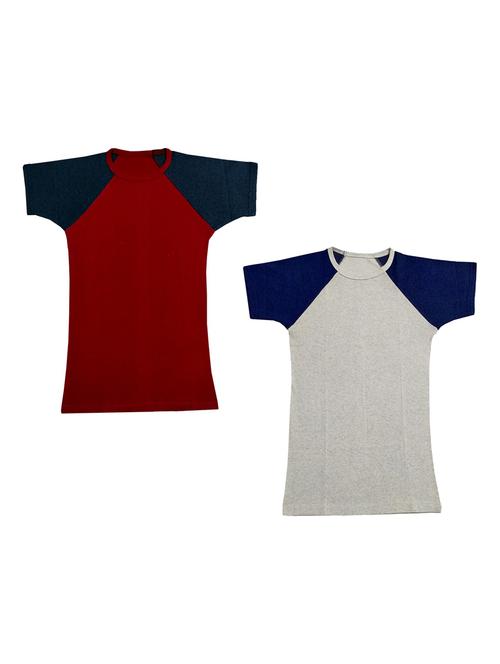 boys round neck combo t shirt - 18759831 - Very Small Image - 1