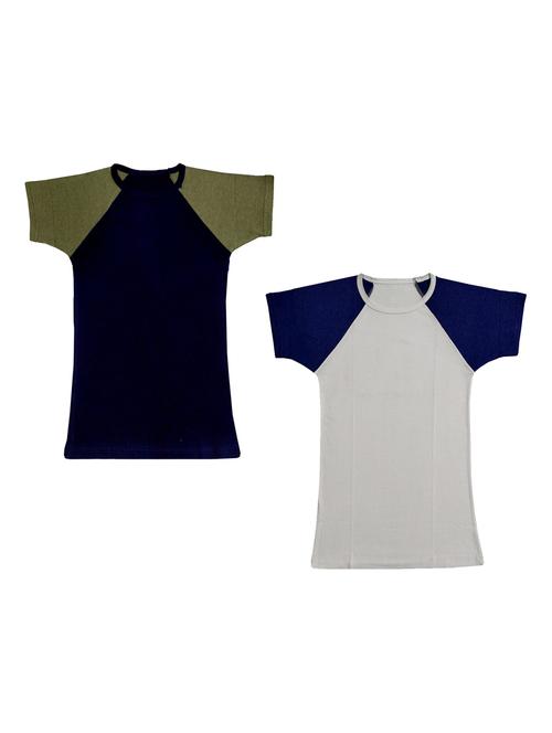 boys round neck combo t shirt - 18759873 - Very Small Image - 1