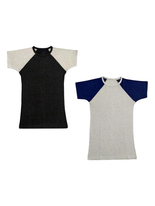 boys round neck combo t shirt - 18759876 - Very Small Image - 1