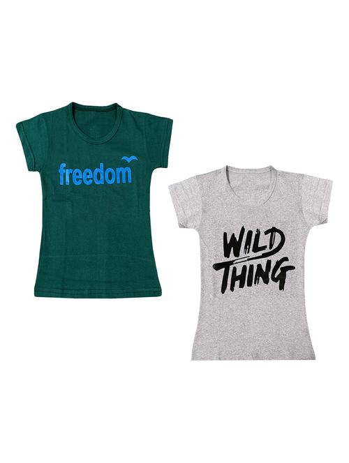 boys round neck combo t shirt - 18759899 - Very Small Image - 1