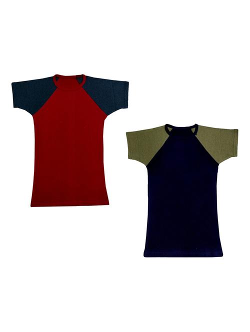 boys round neck combo t shirt - 18759972 - Very Small Image - 1