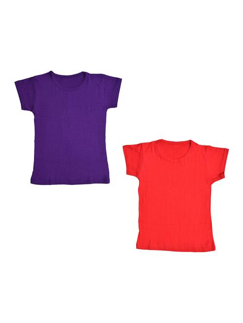 boys round neck combo t shirt - 18760019 - Very Small Image - 1