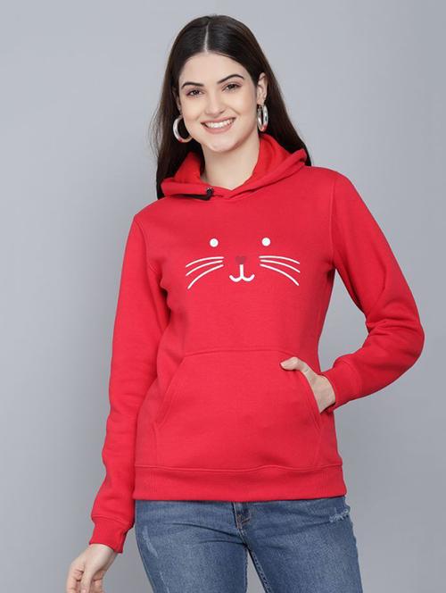 hooded neck color block sweatshirt - 18760525 - Very Small Image - 1