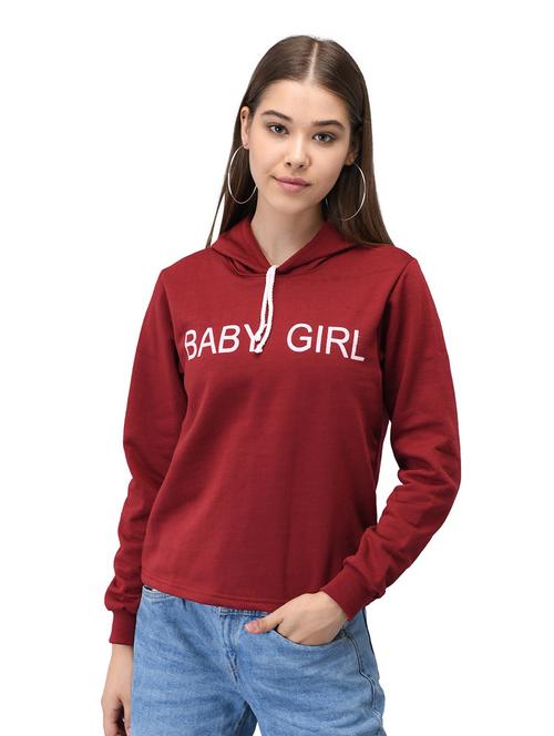 hooded neck graphic sweatshirt - 18760577 - Very Small Image - 1