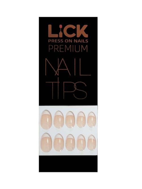 lick 24 pcs false fake artificial nails extension nail art with application kit - 18760805 - Very Small Image - 1