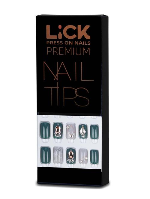 lick 30 pcs fake/reusable/artificial press on nails extension with application kit - 18760821 - Very Small Image - 1