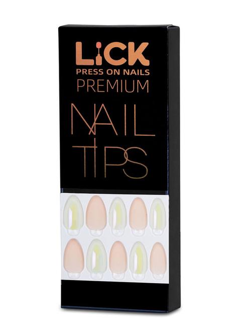 lick 28 pcs chromatic acrylic artificial/false nail extension with application kit - 18760847 - Very Small Image - 1