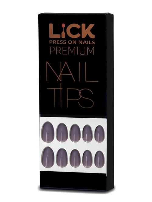 lick 24 pcs reusable false/artificial acrylic nails extension with application kit - 18760907 - Very Small Image - 1