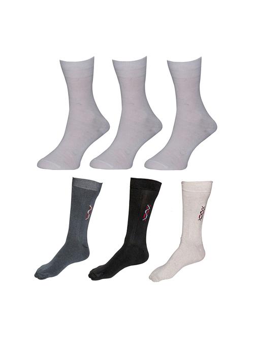 multi coloured polyester ankle length sock - 18760929 - Very Small Image - 1