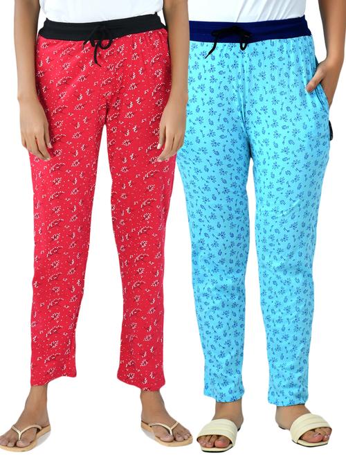 multi colored combo track pant - 18761439 - Very Small Image - 1