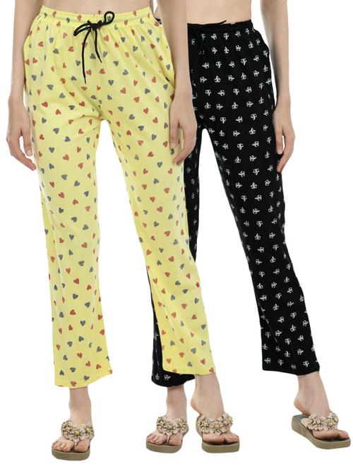 multi colored cotton track pants - 18761623 - Very Small Image - 1