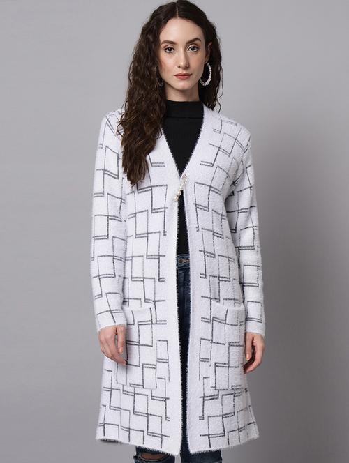 long sleeved wool regular shrug - 18765232 - Very Small Image - 1