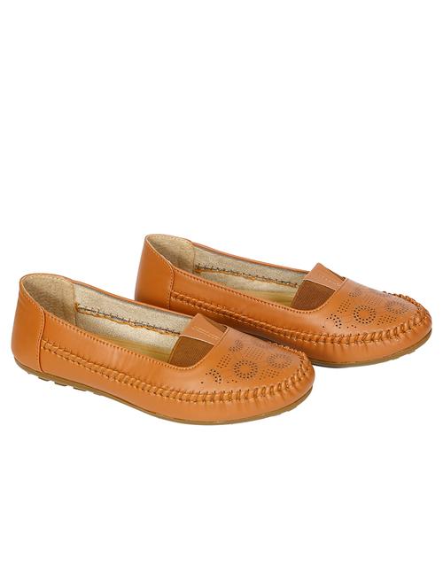 tan slip on ballerina - 18766026 - Very Small Image - 1